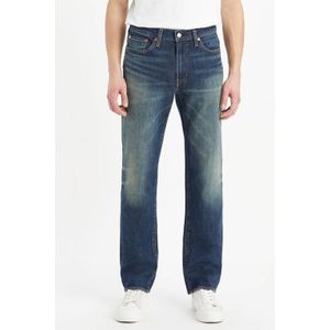 Levi's 514 straight fit jeans dark indigo - worn in