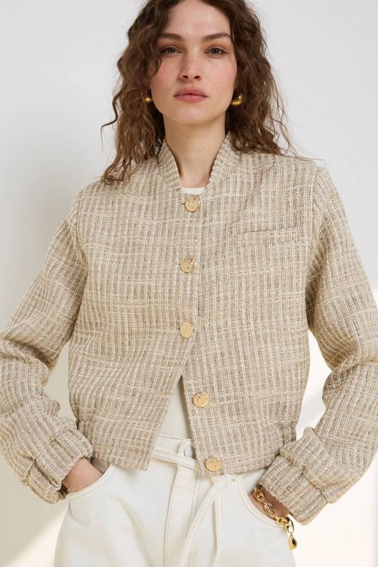 unia Jacket - Light Ecru XXS