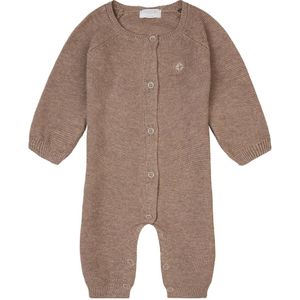 Noppies - Unisex Playsuit - Monrovia - Taupe Melange - Biologisch Katoen