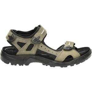 Ecco Off-Road nubuck sandalen taupe