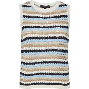 VERO MODA gestreepte gebreide top VMMENORCA multi