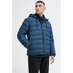 JACK & JONES CORE gewatteerde jas blauw