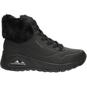 Skechers Uno Rugged Hoge Sneakers Zwart