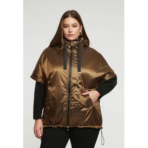 Mat Fashion bodywarmer brons