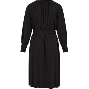 WE Fashion A-lijn jurk zwart