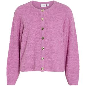 Vila - Vipaza O-neck Knit - Cardigan - Opera Mauve