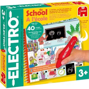 Jumbo Electro Wonderpen op School - Geschikt voor kinderen vanaf 3 jaar - Met licht- en geluidseffecten - Bevat 40 vragen