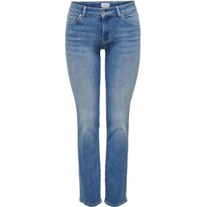 ONLY straight jeans ONLALICIA medium blue denim