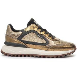 Floris van Bommel Noppi 35.10 leren sneakers goud