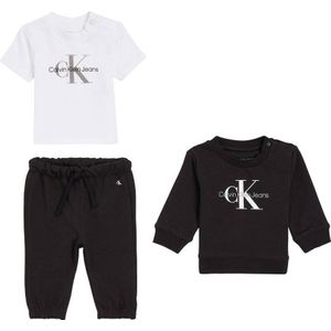 Calvin Klein broek + sweater + shirt zwart/wit