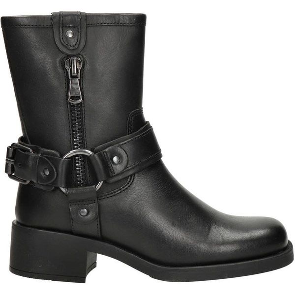 Leren online biker boots
