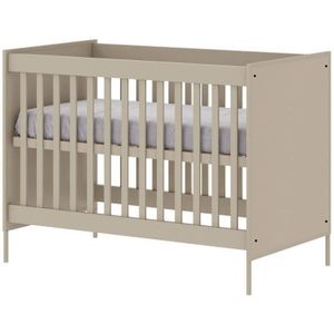 Cabino Babybed / Ledikant Belmond verstelbare bodem 60x120 cm - Clay