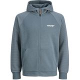 JACK&JONES - JJTHATCHER - Hoodie - Zwart - Ritssluiting - Lange Mouwen
