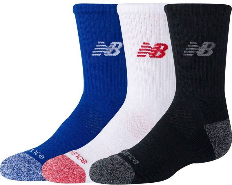 New Balance - Huissokken - Blauw Wit Zwart