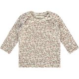 A Tiny Story baby gebloemde longsleeve ecru/roze/groen