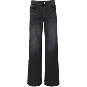 Garcia high waist wide leg jeans black denim