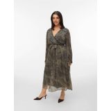 Vmcgebra - Lange Jurk - Mouwloos - V-Hals - Regular Fit