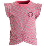 Orange Stars T-shirt Pelin met all over print roze/grijs
