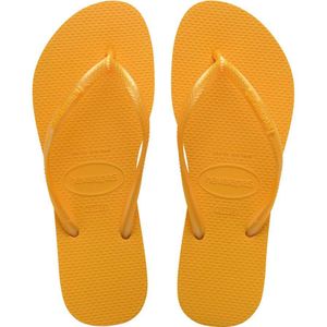 Havaianas Slim teenslippers geel