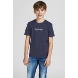 JACK & JONES JUNIOR T-shirt JORWORLDWIDE donkerblauw