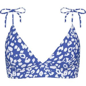 Barts voorgevormde bikinitop Des blauw/wit