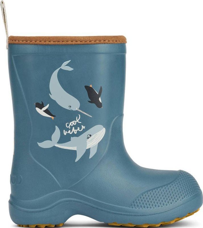 Liewood - Aston - Regenlaars - Rubber - Gevoerd met Imitatiebont