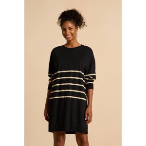 Dreamcovers oversized nachthemd zwart/wit