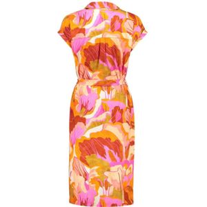 Geisha blousejurk oranje