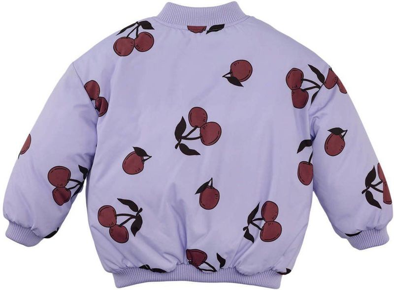 Z8 - Mariem - Gewatteerde Winterjas - Lila - Voor Meisjes