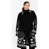 Vest - REGINA - Zwart-Wit - Cardigan