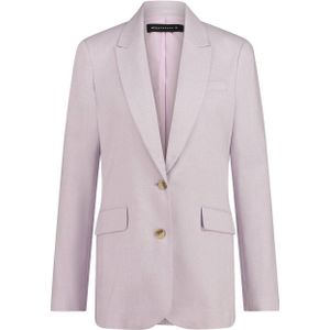 Expresso rechtvallende blazer lila