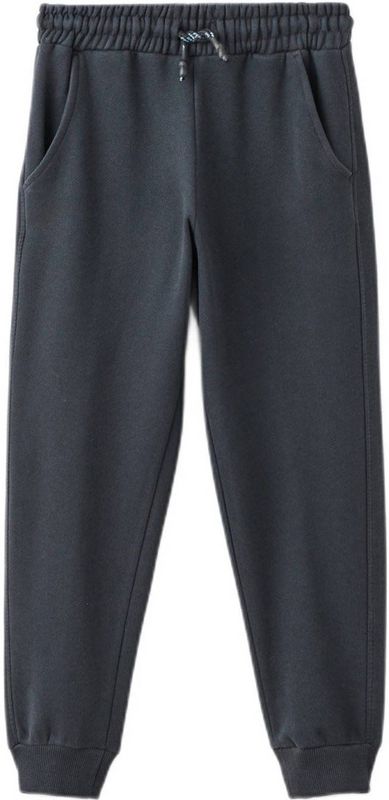 Mango - Kids Broek - Zacht Sweatstof - Elastische Tailleband - Met Zakken