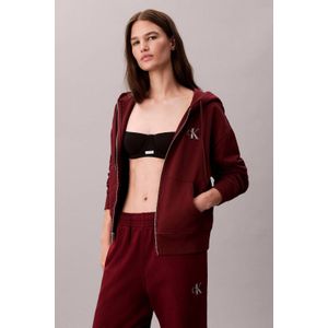 Calvin Klein - Terry - Capri Broek - Donkerrood - Tapered - 7/8 Lengte