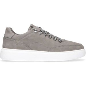 Manfield nubuck sneakers grijs