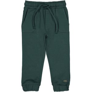 Quapi Mini regular fit joggingbroek MIKE donkergroen