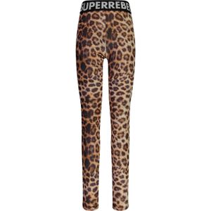 SuperRebel legging bruin/panterprint