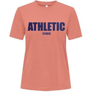 ONLY T-shirt oranje