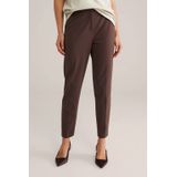 WE Fashion tapered regular waist chino