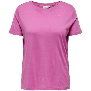 ONLY CARMAKOMA T-shirt roze