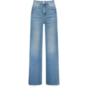 Raizzed high waist wide leg jeans Cenote medium blue denim