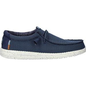 Hey Dude Wally Sport Mesh bootschoenen blauw