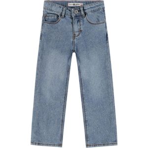 Stains&Stories loose fit jeans blauw