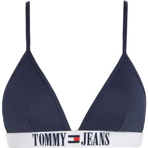 Tommy Hilfiger voorgevormde triangel bikinitop donkerblauw