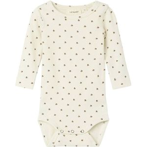 LIL' ATELIER BABY romper NBNLAGO offwhite/rood