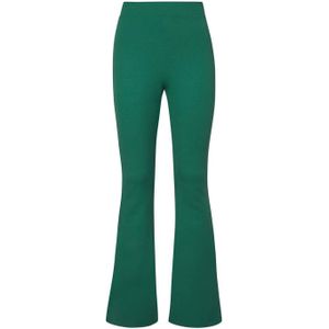 Miss Etam Lang flared broek Mara groen 36 inch