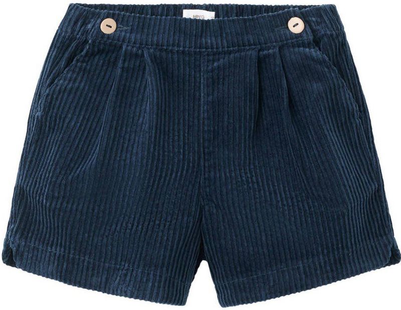 Mango Kids casual short donkerblauw