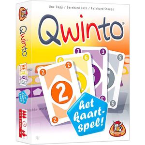 White Goblin Games Qwinto Het Kaartspel - Leuk en spannend kaartspel voor 1-4 spelers vanaf 8 jaar