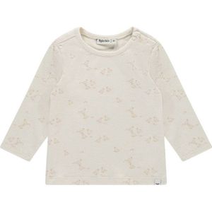 Babyface baby longsleeve met all over print ecru