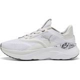 PUMA - SOFTRIDE MAYVE - Hardloopschoenen - Feather Gray-PUMA Black-Lilac Crush-Plum Jam