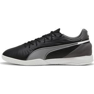 Puma Kin Match senior zaalvoetbalschoenen zwart/wit/antraciet